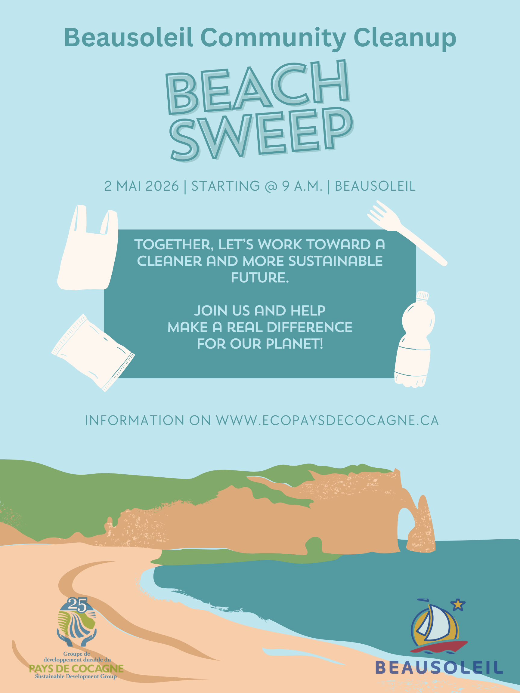 Beausoleil community cleanup 2026