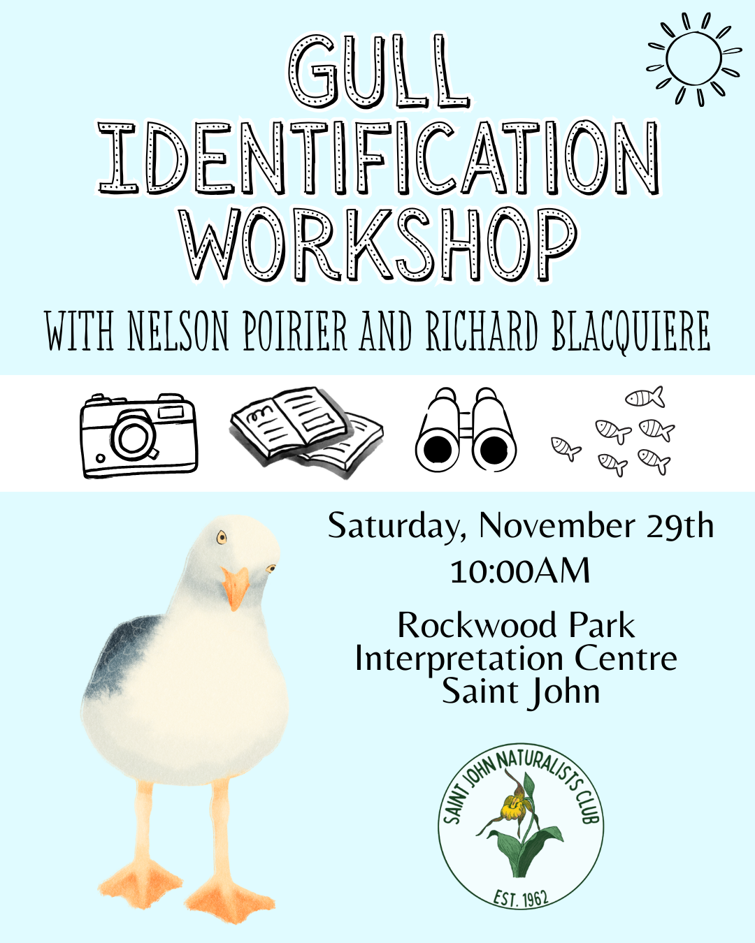 Gull ID Workshop with Nelson Poirier and Richard Blacquiere