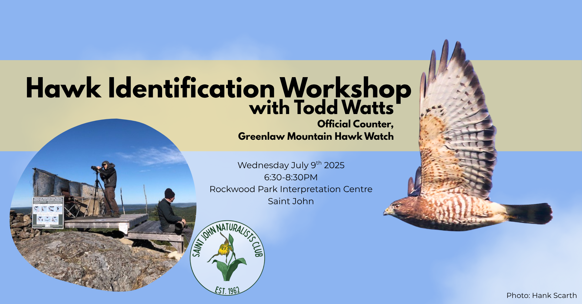 Hawk Identification Workshop with Todd Watts