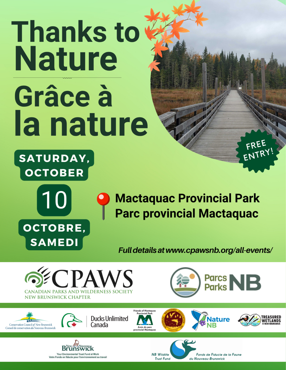Thanks to Nature