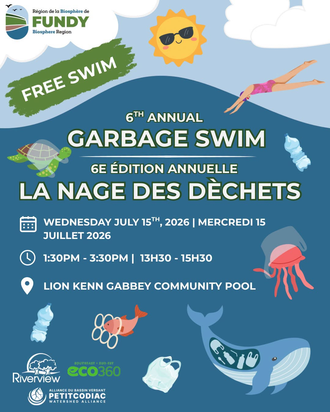 6th Annual Garbage Swim