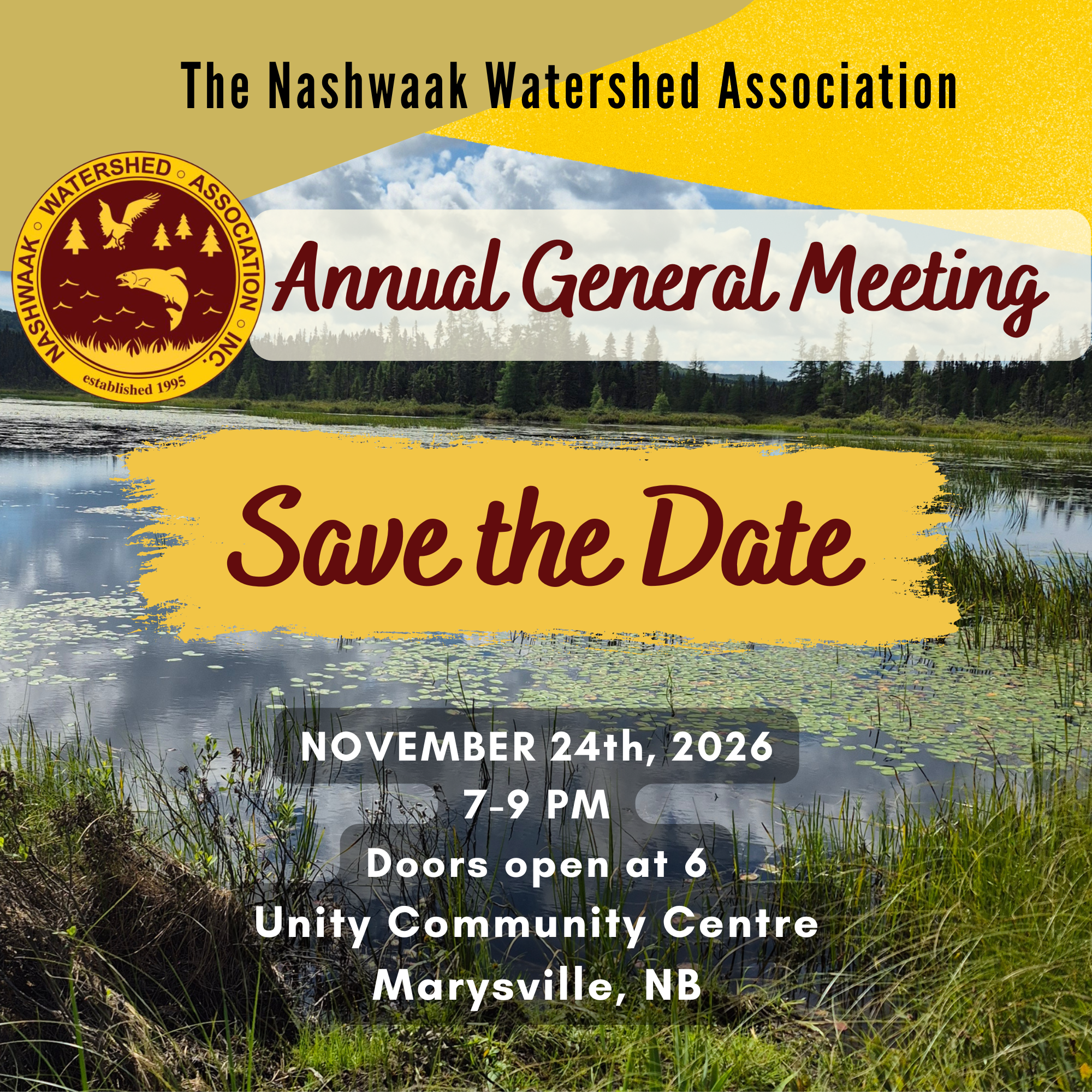 Nashwaak Watershed Association Annual General Meeting