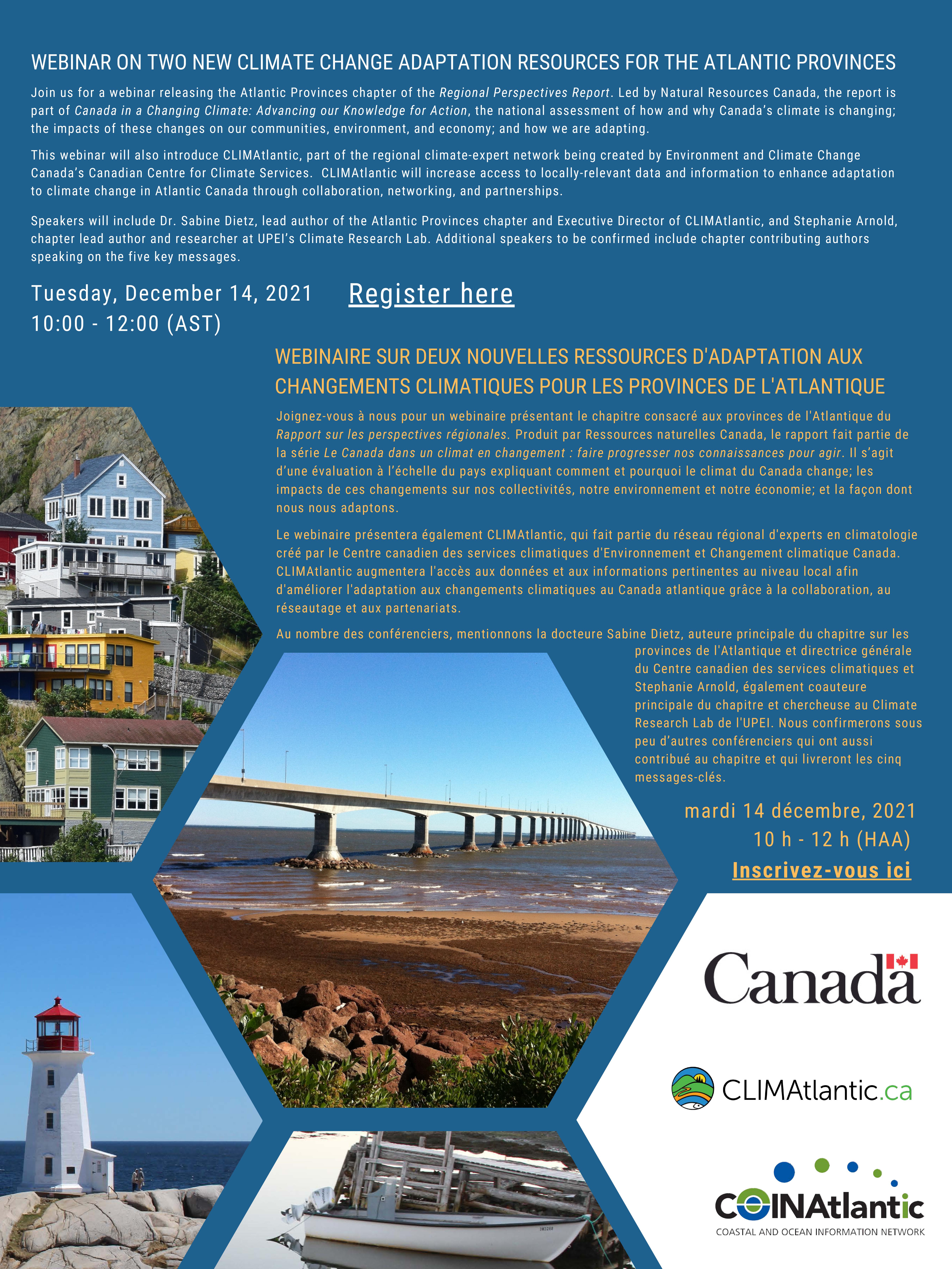 Atlantic Chapter Webinar poster