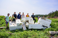 Great Fundy Coastal Cleanup on Bliss Island Nature Preserve
