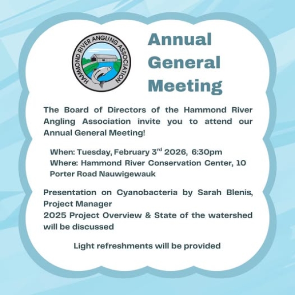 Hammond River Angling Association Annual General Meeting