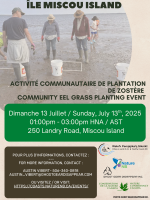 Miscou Island Eelgrass Planting with Ghost Gear Disappear Inc.