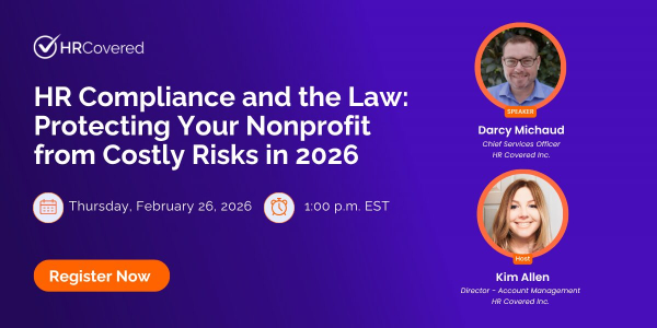 HR Compliance and the Law: Protecting Your Nonprofit from Costly Risks in 2026