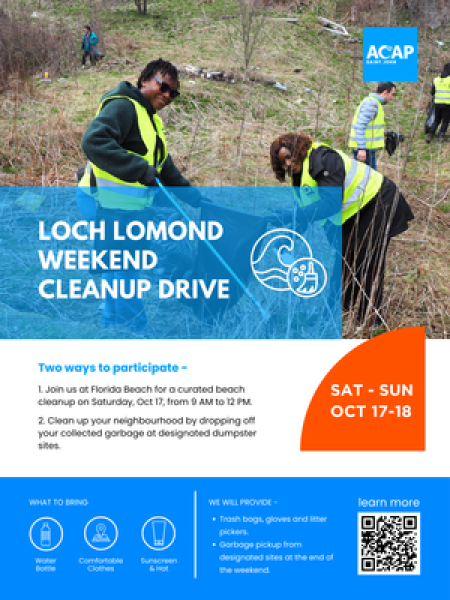 Loch Lomond Weekend Cleanup Drive