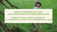 Launch of the New Brunswick Environmental Bill of Rights