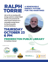 Ralph Torrie - A renewable energy future for the Maritimes