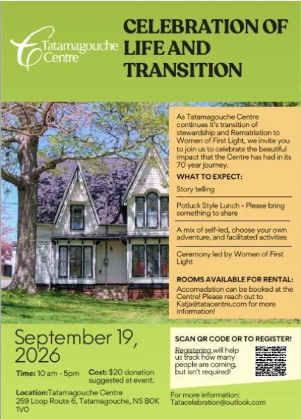 Tatamagouche Celebration Registration