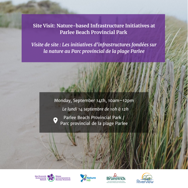 Site Visit: Nature-based Infrastructure Initiatives at Parlee Beach Provincial Park