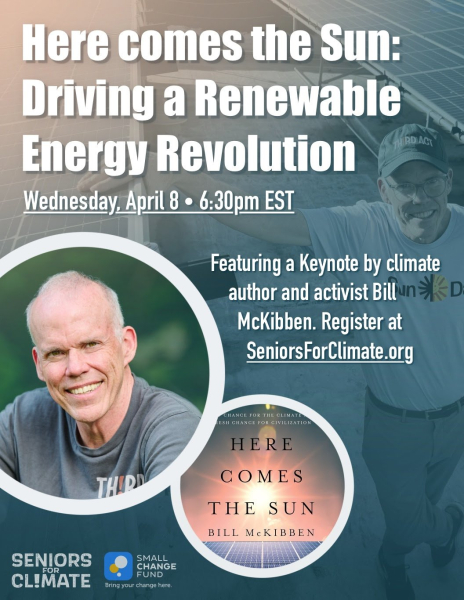 Webinaire : Bill McKibben et la révolution des énergies renouvelables
