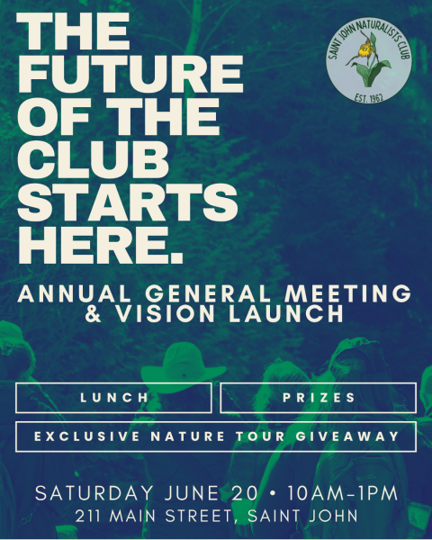 Assemblée générale annuelle et lancement de la vision du Club de Naturalistes de Saint-Jean