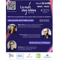 La Nuit des Idées 2025 à Moncton