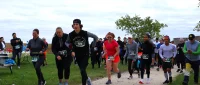 La course amusante Canards en Cavale de 5 km de sur le Sackville Waterfowl Park